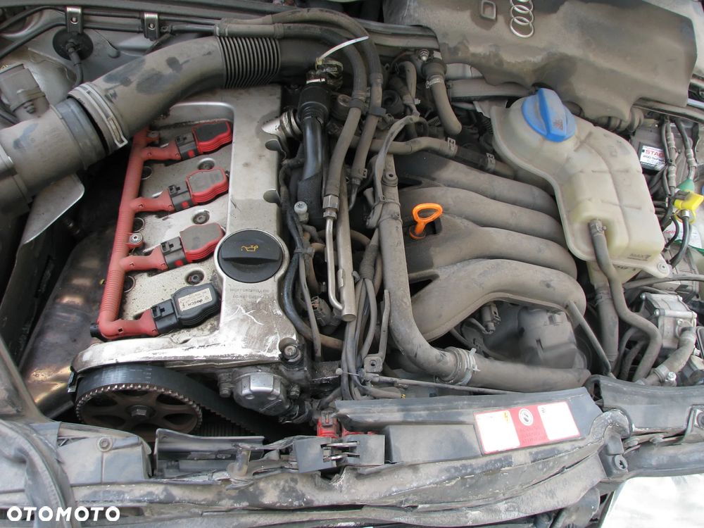 AUDI A4 B6 2.0B ALT KOD SKRZYNI HFF  KOD LAKIERU LY7W DRZWI KLAPA LAMPY ZDERZAK SILNIK CZĘŚCI - 6