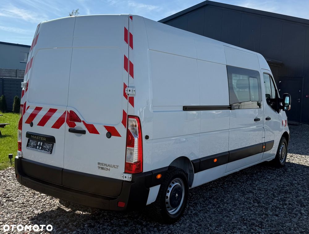 Renault MASTER 7 MIEJSC L3H2 BRYGADOWKA,DOKA, GWARANCJA, 170km,klima,tempomat, navi - 5