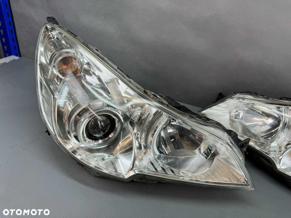Subaru Legacy V Outback IV Lampy Przód Przednie Xenon Lewa+Prawa EU - 3