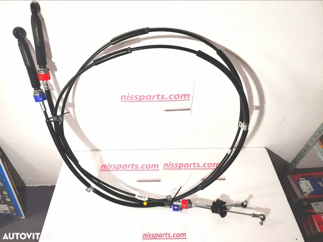 Cabluri timonerie Nissan Atleon 35.15 Euro4 150CP 2007-2012 cablu  34413LA20B 34413LA20D 34413LA20C 34413LA201 - 1