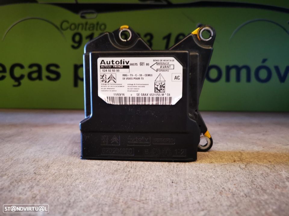PEUGEOT 308 II CENTRALINA AIRBAG - AG006 - 1