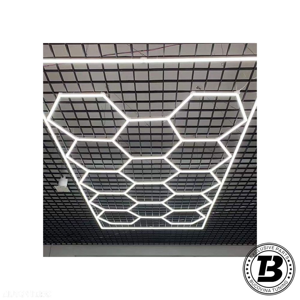 Sisteme de Iluminat LED Hexagonale 2.4X4.8 M - 14
