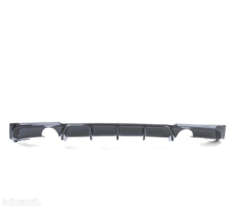 DIFUSOR BMW F30 F31 LOOK M PERFORMANCE DULPA SAIDA PRETO BRILHANTE O--O - 2