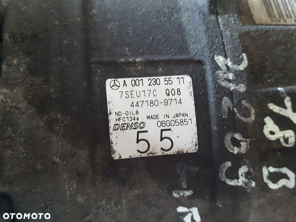 MERCEDES CLK W209 LIFT 05-10r 1.8 K W203 SPRĘŻARKA KLIMATYZACJI A0012305511 - 2