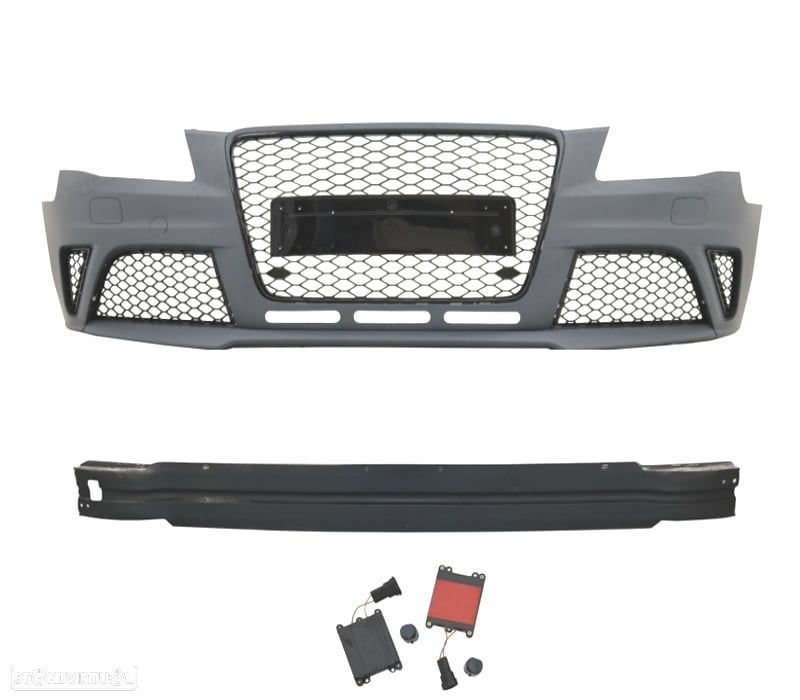 PARA-CHOQUES AUDI A4 B8 08-11 LOOK RS4 - 2