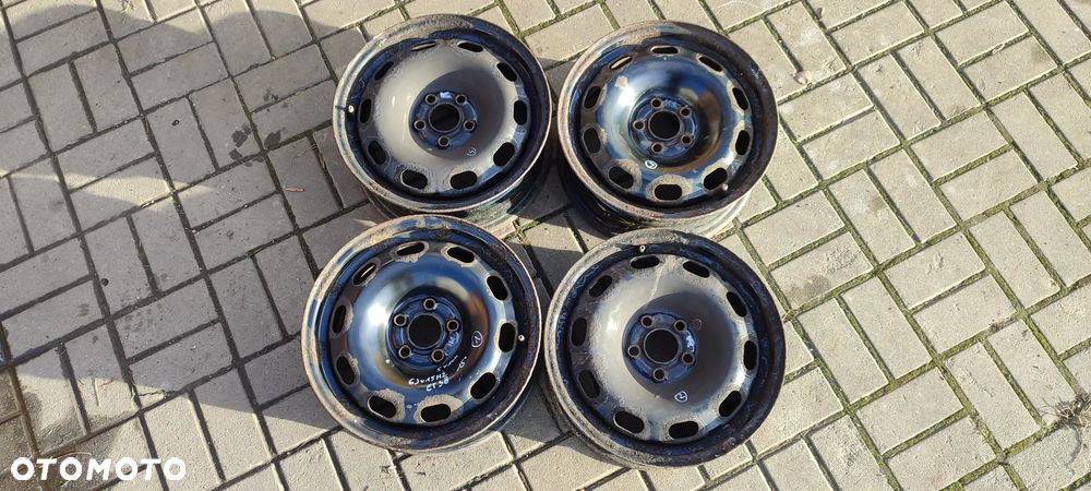 FELGI 5x100 6Jx15 CALI ET38 VW GOLF IV LEON I BORA TOLEDO OCTAVIA I A38L KOMPLET 4 SZTUKI - 1