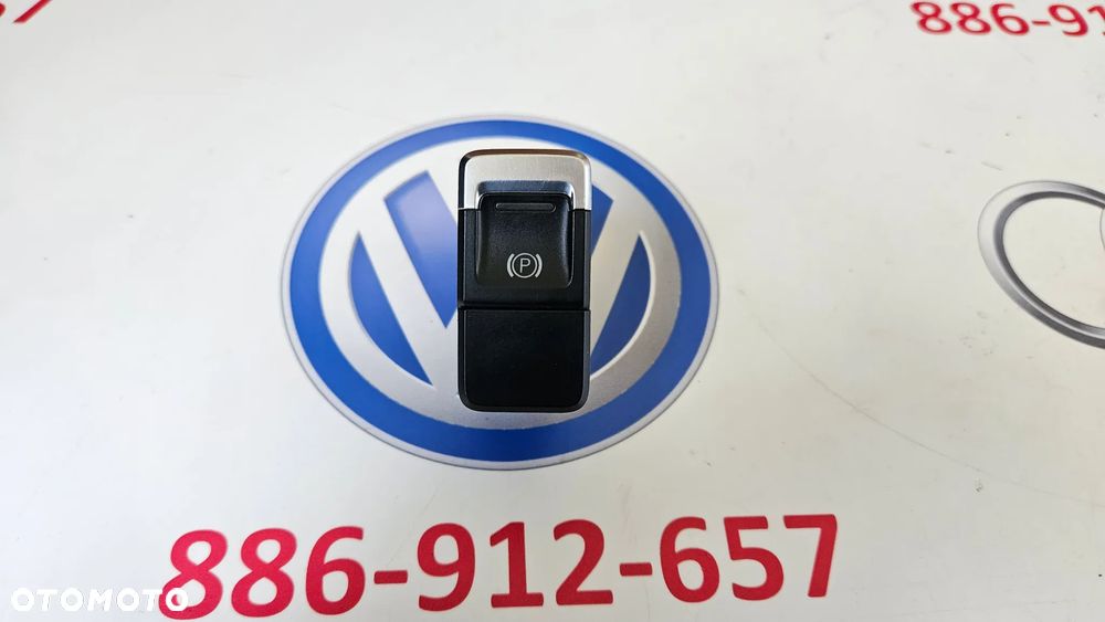 VW Touareg 7P II 2010- Przełącznik hamulca parkingowego Przycisk hamulca ręcznego  7P1927225B - 1