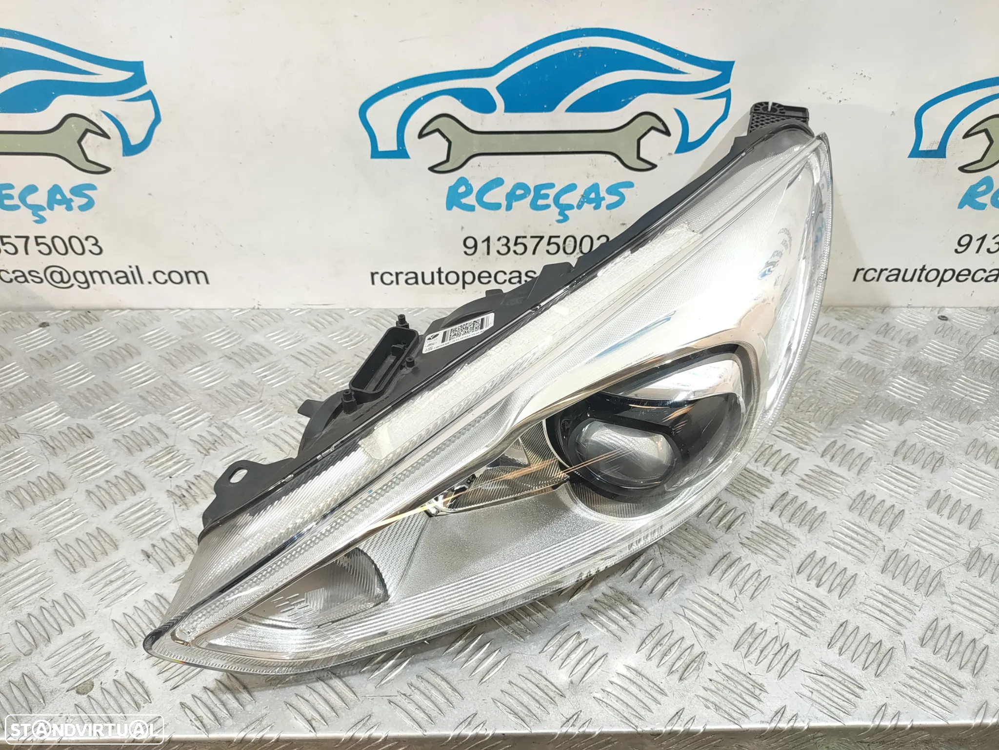 OTICA OTICAS XENON ESQUERDA FORD FOCUS III 3 MK3 FACELIFT F1EB13D155AB OPTICA OPTICAS FAROL FAROIS - 5