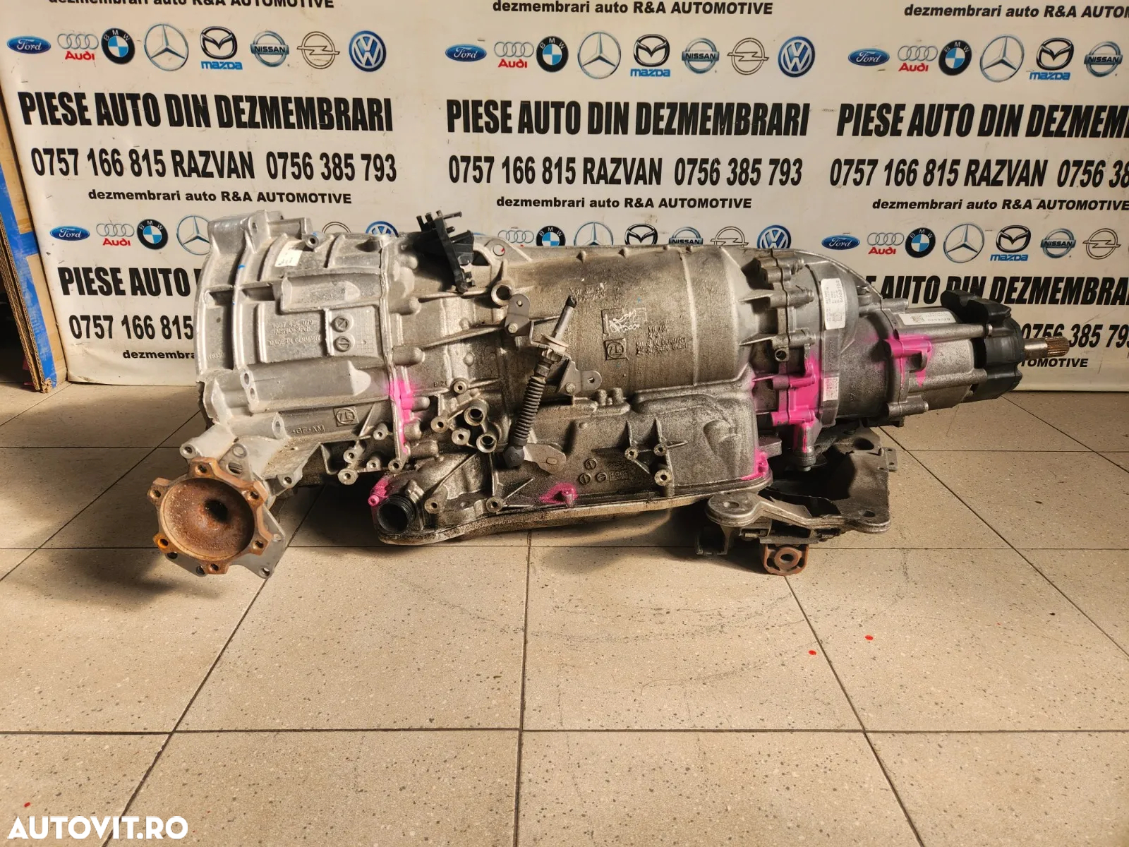 Cutie Viteze Automata Audi Q5 SQ5 3.0 Tdi Bi-Turbo Cod Cutie RNB 8HP55A Dupa 2012 Masina Cu 40.000 Km - Dezmembrari Arad - 7