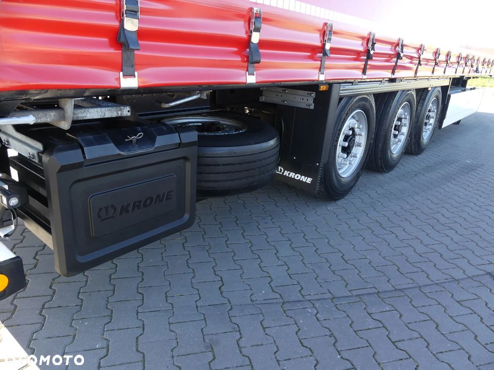 Krone FIRANKA / OŚ PODNOSZONA / IDEALNY STAN / PALECIARA / - 22