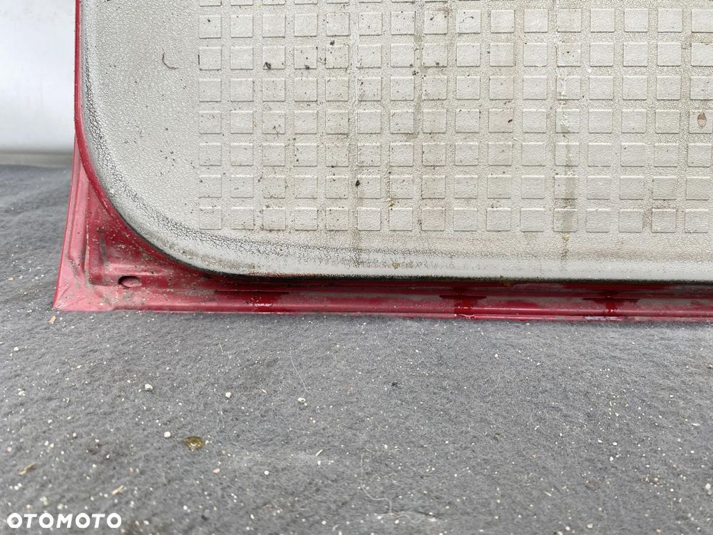 VW TRANSPORTER T4 96- DRZWI PRZEDNIE LEWE LEWY PRZÓD BORDO/CZERWONE ORYG. - 7