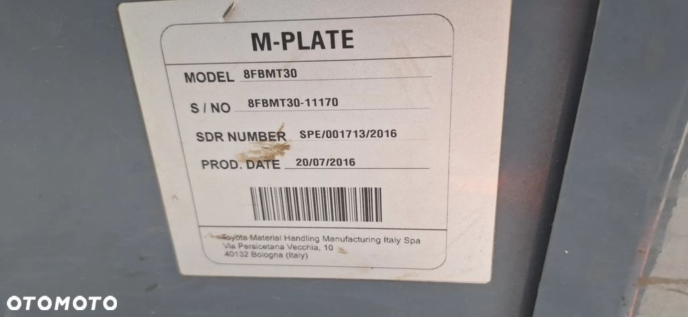 Toyota 8FBMT30 - 9