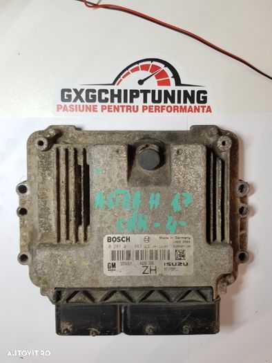 ECU Calculator motor Opel Astra H 1.7CDTI 55556829 8973785711 EDC16C9 - 1