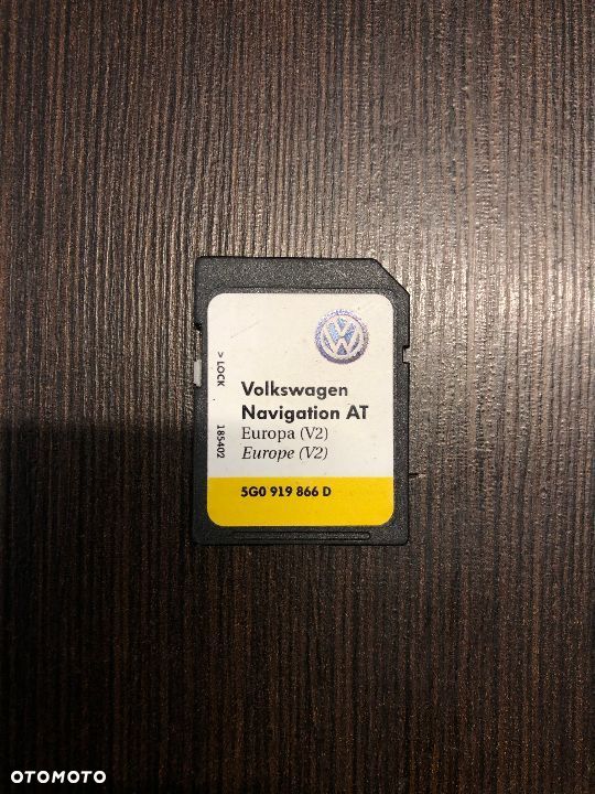 VW VOLKSWAGEN KARTA DO NAWIGACJI SD 5G0919866D