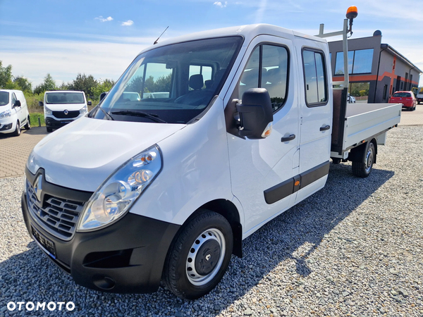 Renault MASTER 2,3 DCI 130 KONNA DOKA BRYGADÓWKA 7 OSOBOWA 3,3M SKRZYNIA KLIMA NAVI GWARANCJA