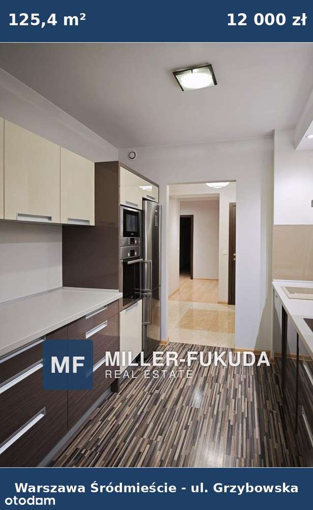 3-pokojowe mieszkanie 125,40 m² | Śródmieście, ul. Grzybowska