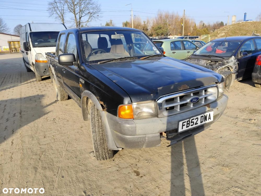 ford ranger II maska zderzak lampa grill błotnik drzwi zbiornik paliwa szyba lusterko klamka klapa - 1