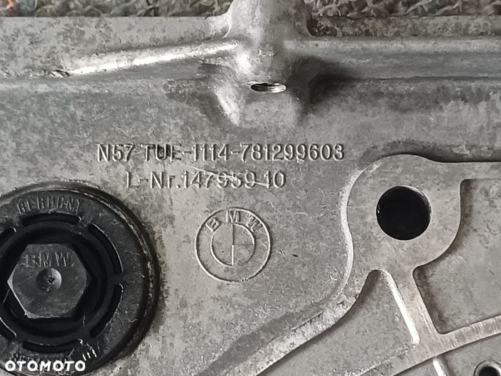 NR 63 Obudowa osłona rozrządu BMW 7 F01 3.0 781299603 - 7