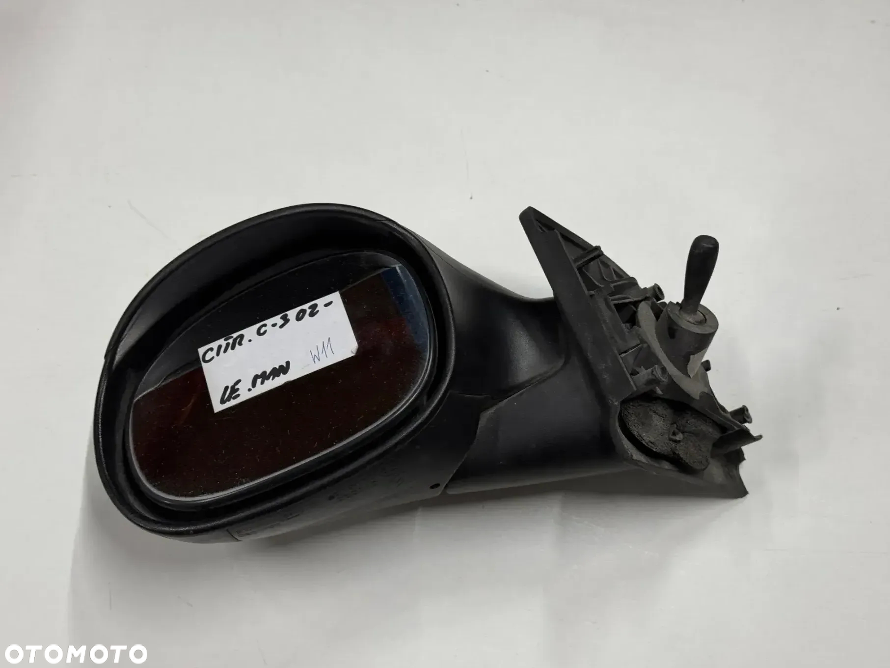 LUSTERKO ZEWNĘTRZNE LEWE CITROEN C3	2002- - 2