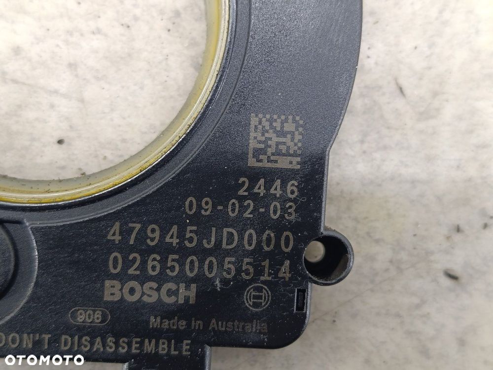 MODUŁ KĄTA SKRĘTU NISSAN X-TRAIL II T31 47945JD000 0265005514  BOSCH 2.0 - 1