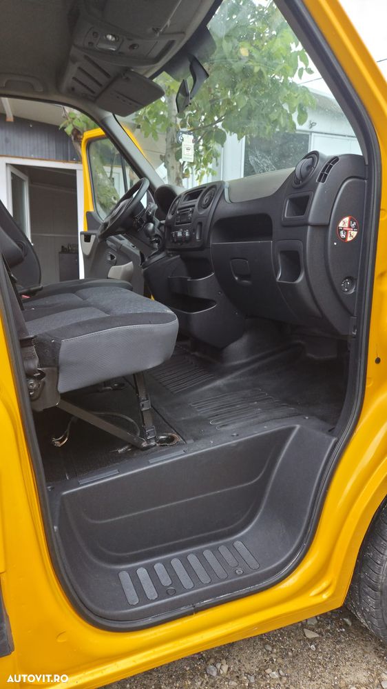 Opel Movano 2.3 L, 7 locuri, clima, 3.5 to, stare foarte buna , posibilitate finantare - 11