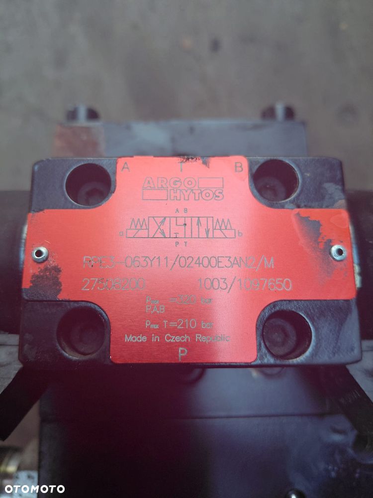 Blok Hydrauliczny ARGO-HYTOS RPE3-06 320 Bar 24V Kostka Rozdzielacz - 2