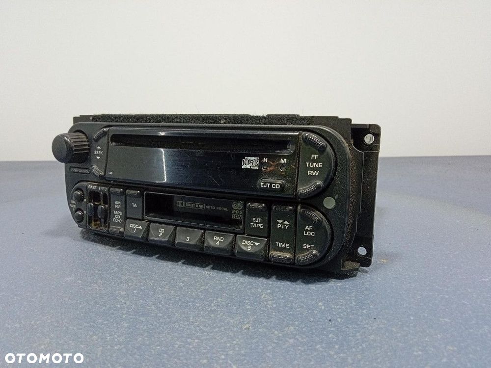 CHRYSLER VOYAGER IV LIFT 04- RADIO FABRYCZNE OEM P05091601AE - 2