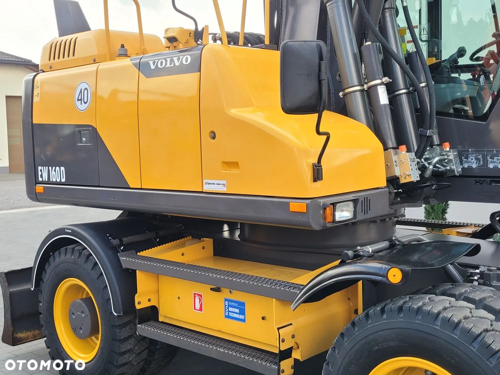 Volvo EW160D / ROTOTILT ze szczypcami / 8500h / serwisowana / - 10