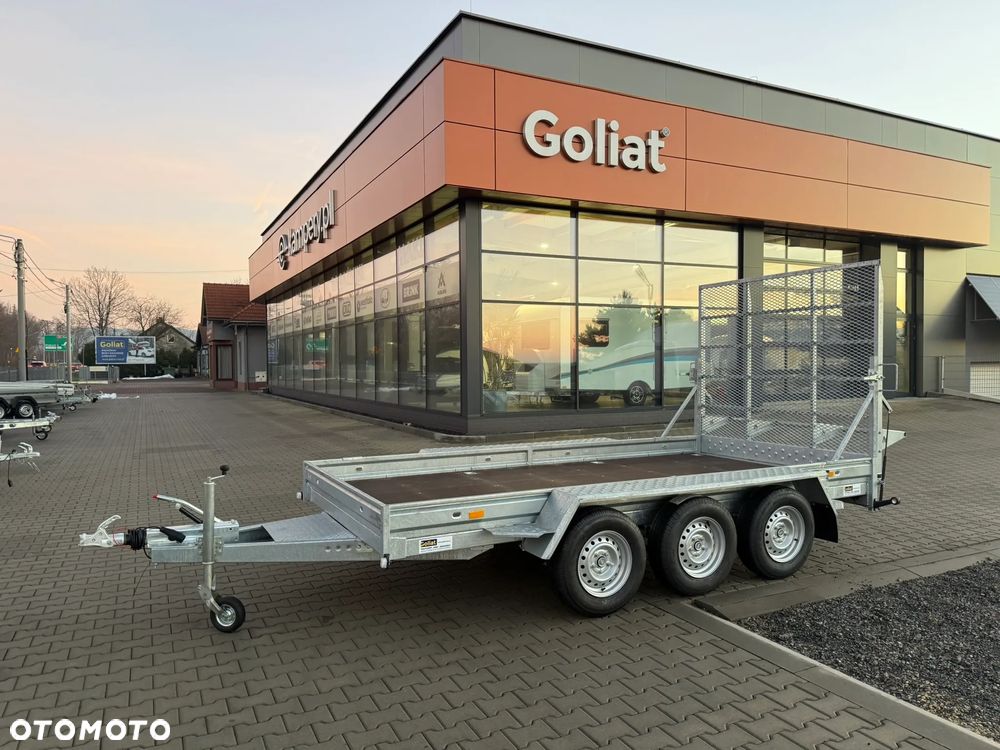 Niewiadów KOPARKA 3500kg pod minikoparki laweta przyczepa 3 osiowa - 1