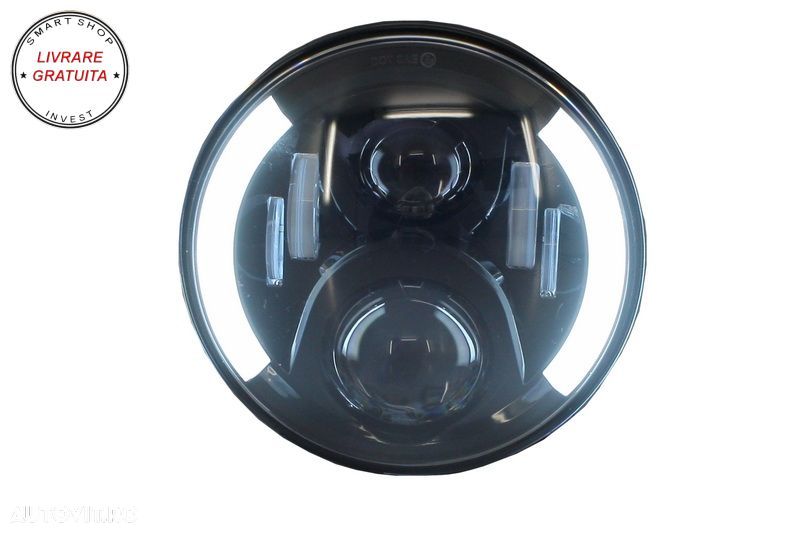 Faruri Full LED CREE Jeep Wrangler JK (2007-2017) Mercedes G-Class W463 (1989-2017- livrare gratuita - 8