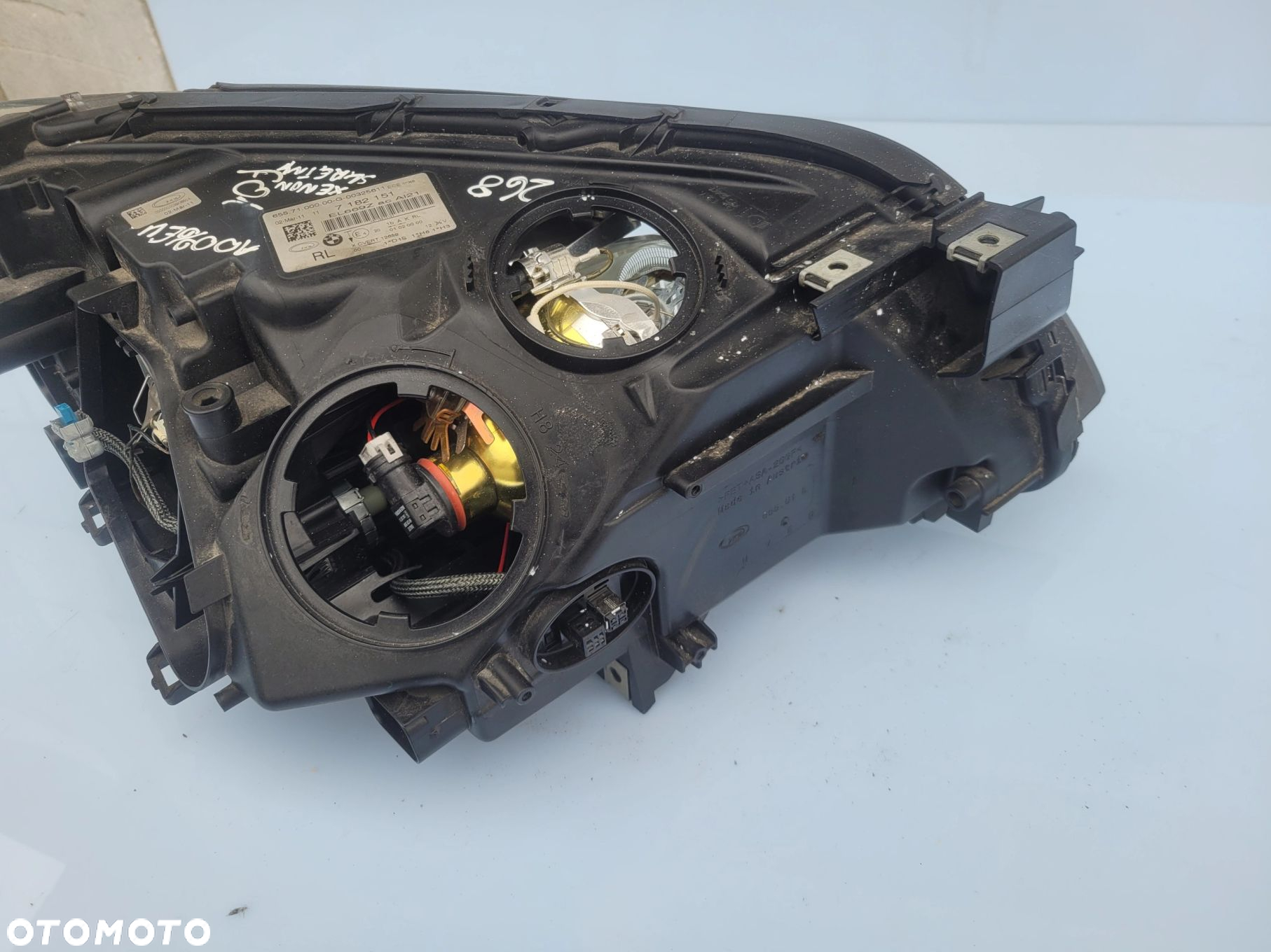 LAMPA LEWY PRZÓD PRZEDNIA BMW F01 F02 F04 XENON SKRĘTNY EUROPA - 6