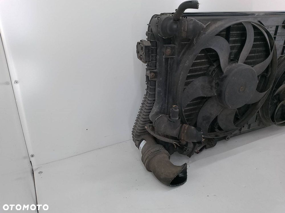 ZESTAW CHŁODNIC WODA INTERCOOLER WENTYLATOR VW PASSAT B6 1K0145803M 1.9 - 3