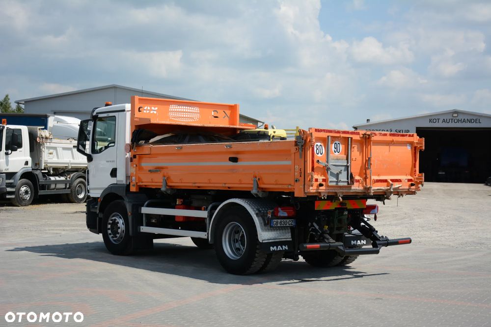 MAN TGM 18.320 / 2021 / Wywrot 3-stronny / hydroburta / idealny stan - 9
