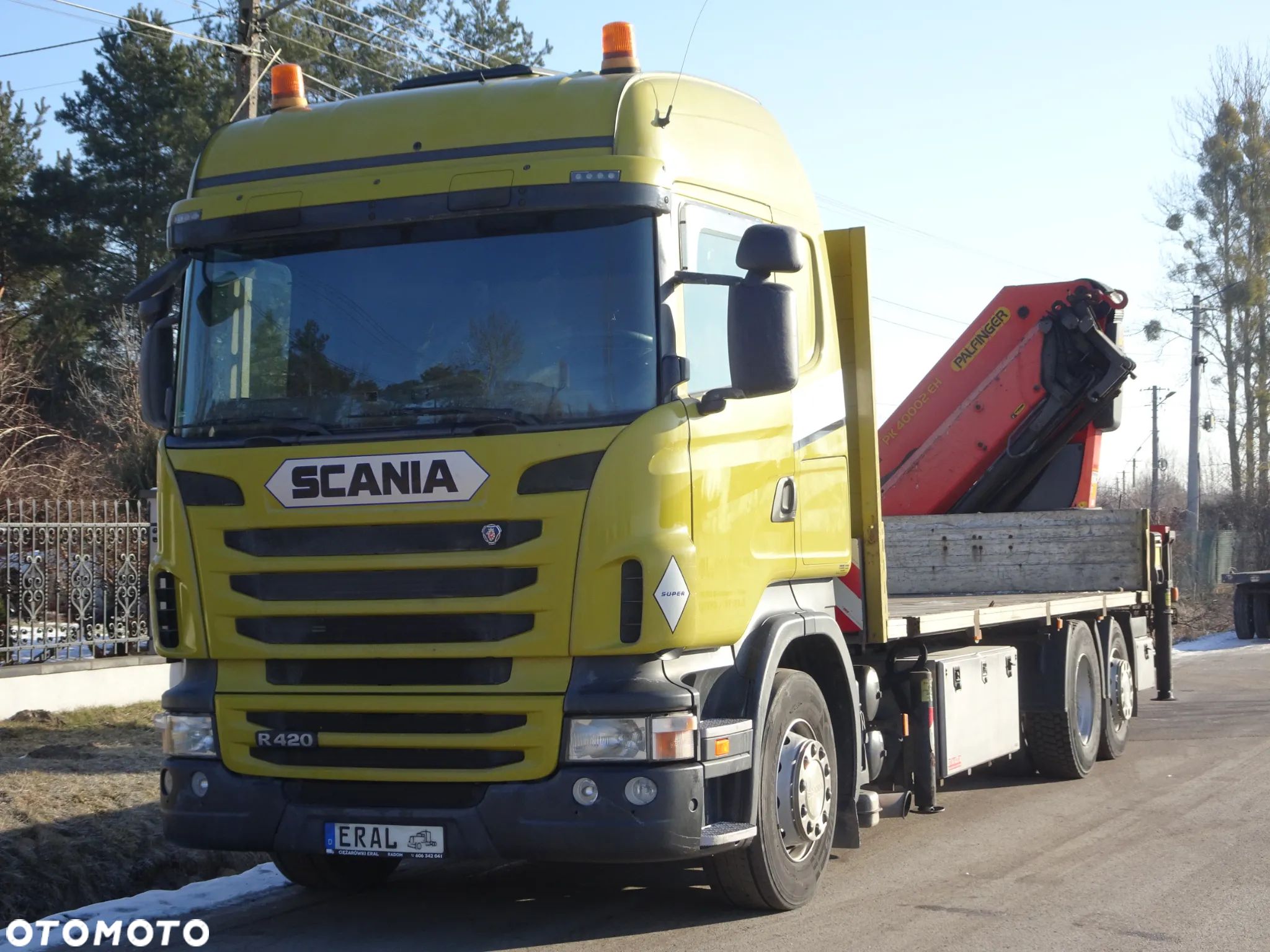 Scania R420 6x2 Palfinger PK 40002-EH z AdBlue sprowadzony z Niemiec - 1