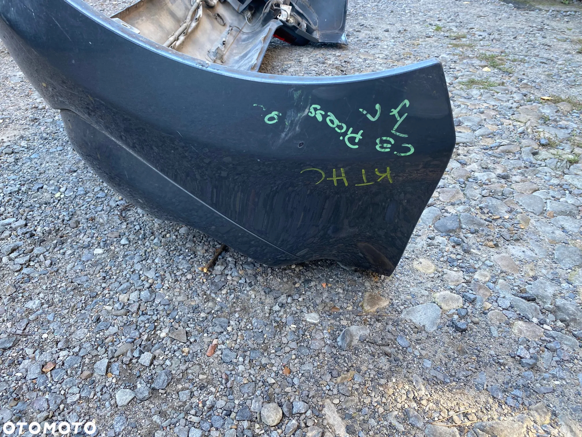 Zderzak tył Citroen C3 PICASSO 08r  KTHC - 3