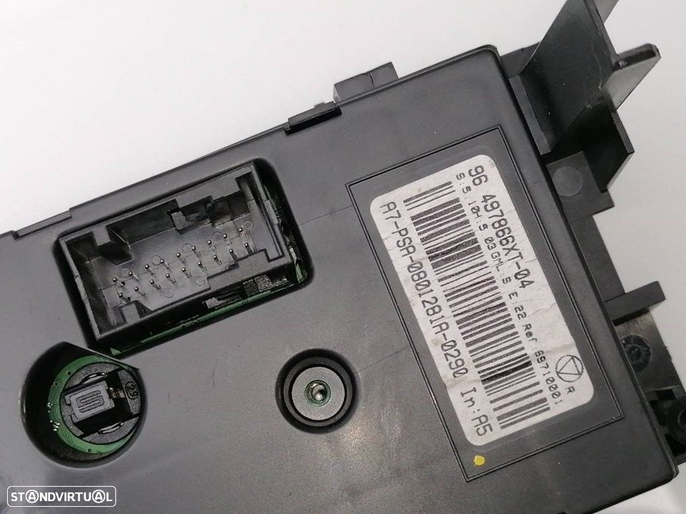 COMANDO SOFAGEM / AR CONDICIONADO PEUGEOT 207 2008 -96497866XT04 96497866XT - 3