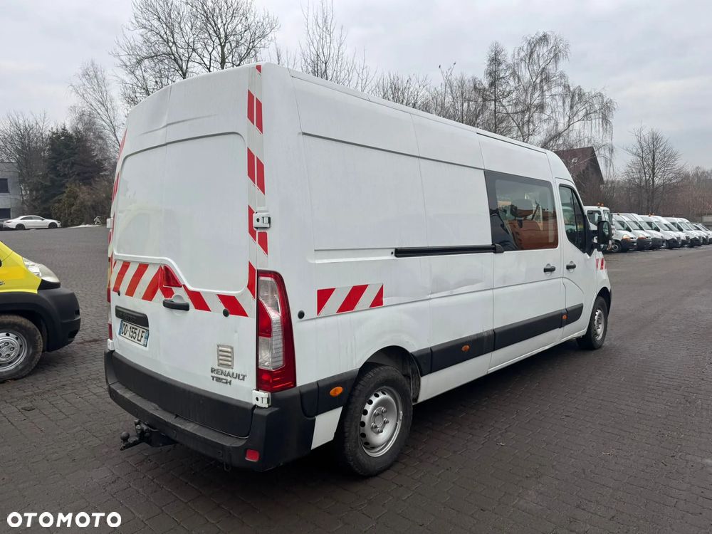 Renault Master L3H2 Max Długi Brygadówka 7 Osobowa 2013r. Paka 2.7m - 7