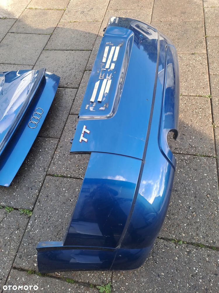 Audi TT 8N 1998-2006r. zderzak tylny klapa bagażnika maska z zawiasami drzwi kod lakieru LZ5C i inne - 6