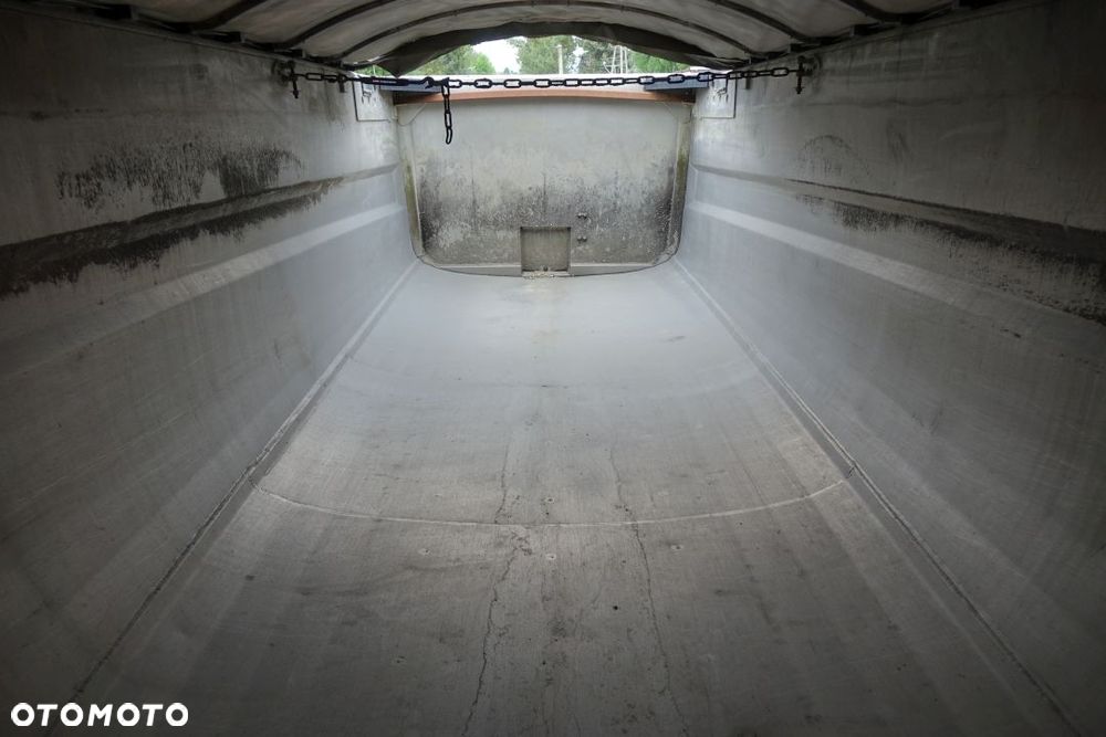 Fruehauf WYWROTKA 28m3 / OSIE SAF / OŚ PODNOSZONA / HYDROKLAPA / SZYBER ZBOŻOWY / ELEKTRYCZNA PLANDEKA - 35
