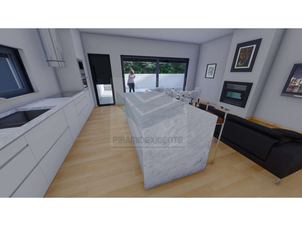 Moradia Isolada, 2 Suítes, Piscina e Garagem, 2 min da Moita - Grande imagem: 2/20