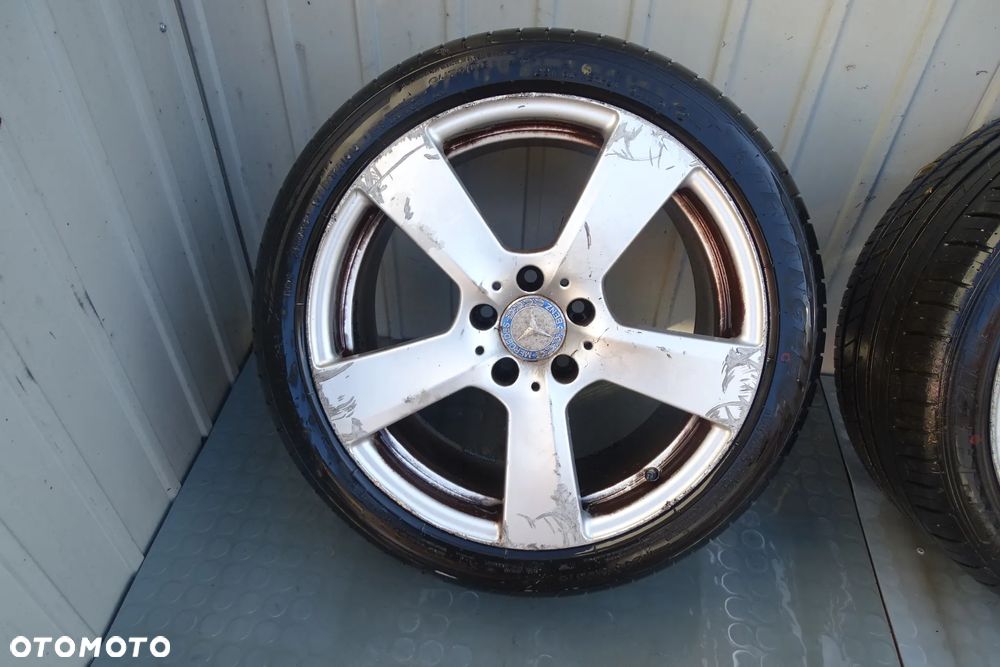 MERCEDES E KLASA W212 Felgi 9Jx18H 8.5Jx18H Alu komplet z oponami 2124011302  2124011402 - 2