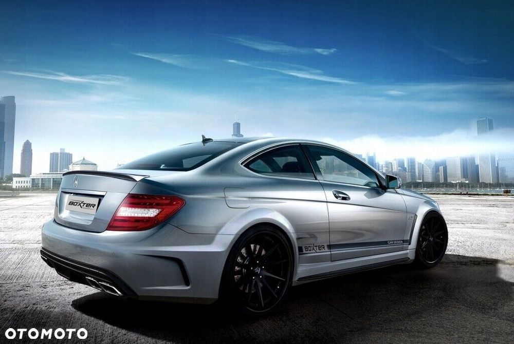 MERCEDES C KLASA W204 COUPE BLACK SERIES BODY KIT ZESTAW OSPOILEROWANIA - 6