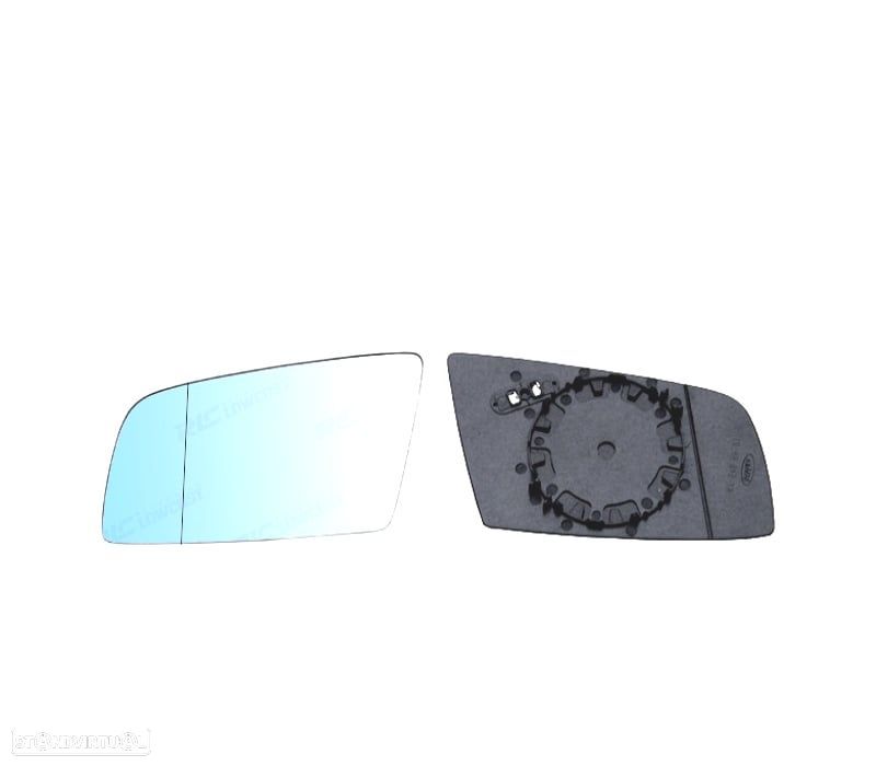 VIDRO BASE ESQUERDA BMW SÉRIE 5 E60 03-10 AZUL - 1