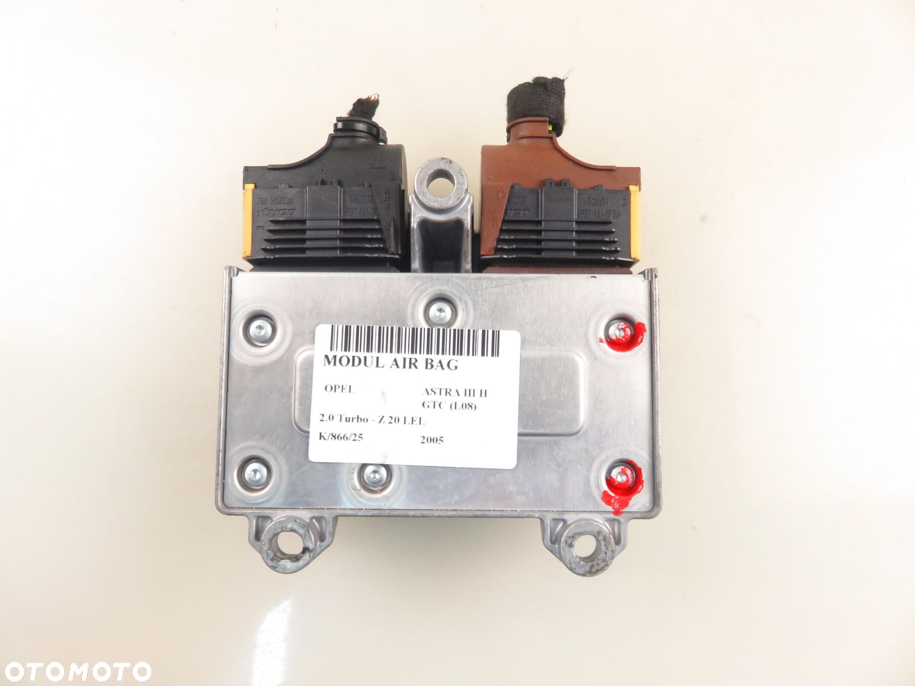 MODUŁ AIRBAG OPEL ASTRA III H GTC (L08) 13137905 - 1