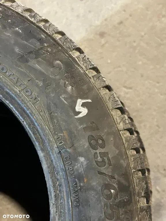 Opony zimowe 185/65R15 Kumho 2szt - 5