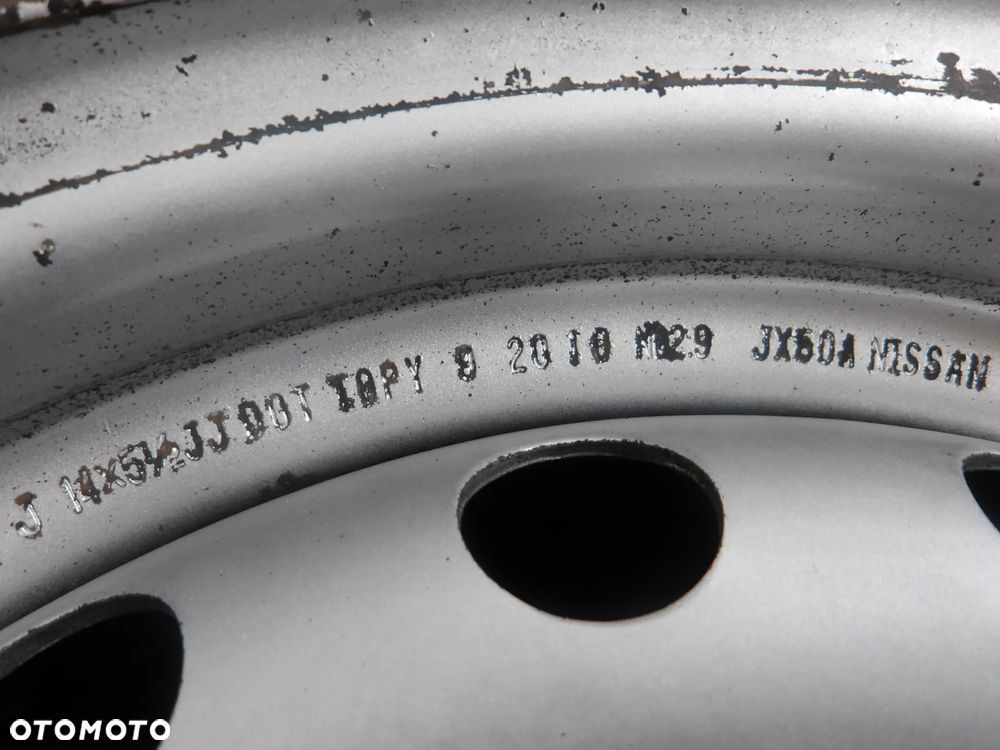 NISSAN NV200 1.5DCI FELGI STALOWE STALÓWKI 4X114.3 5.5J ET45 R14 - 10