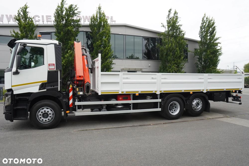 Renault C380 P6X2 E6 / 160 tys. km! / HDS Palfinger PK 19.001 SLD5 / Burtowy 19 EPAL_257876 - 6