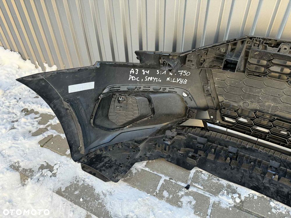 Audi A3 8Y Zderzak Przód Przedni PDC. Sprysk. 20-24 LY9B - 9