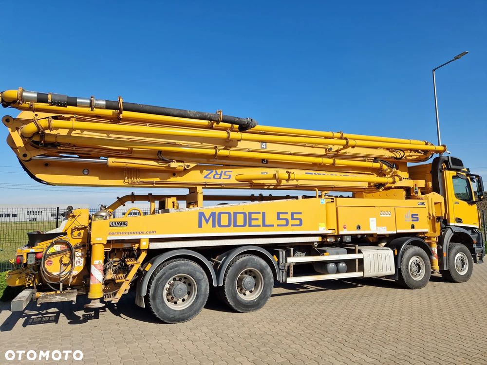 Mercedes-Benz Arocs 4440 8x4 * 2020r. * 1.514 mth * SERMAC 5RZ51 * pompa do betonu * - 2