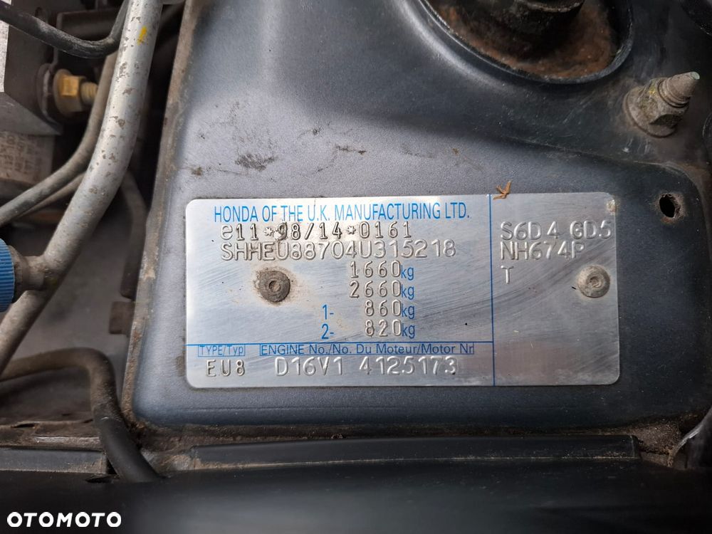 Honda Civic 1.6i ES - 22
